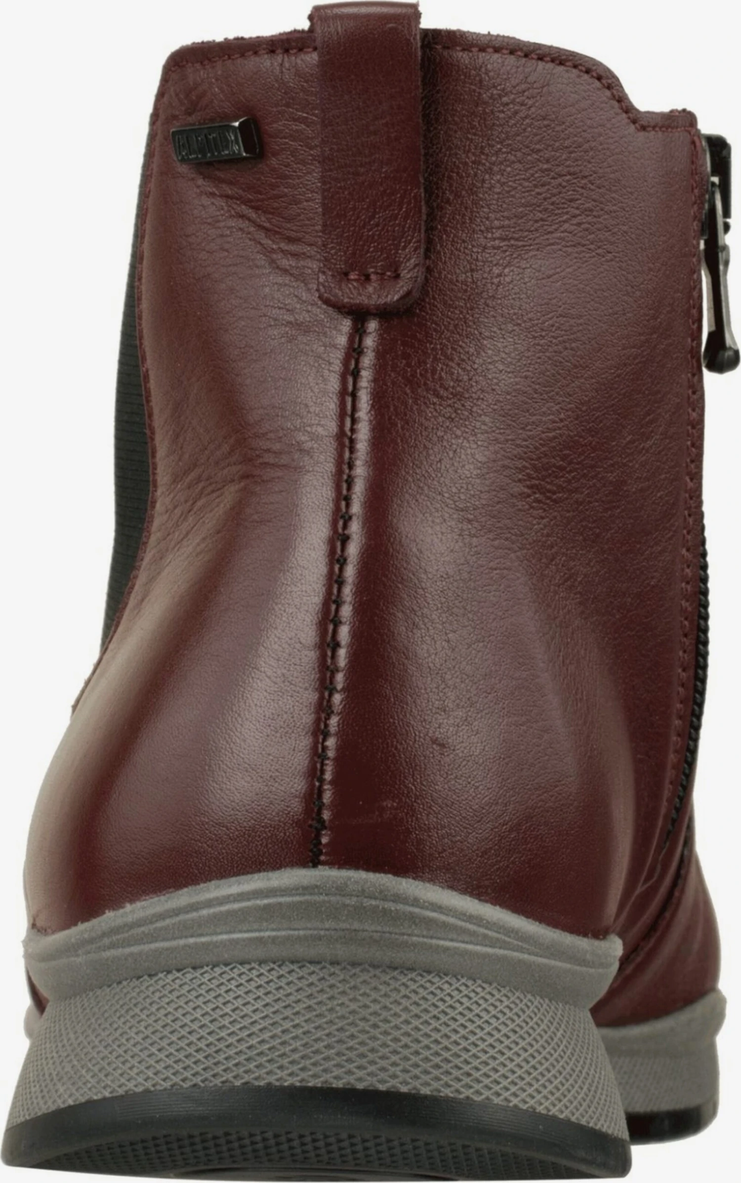 Enkellaarsjes Chelsea Boots Florentine Dames Bourgogne 8 Enkellaarsjes Chelsea Boots Florentine Dames Bourgogne - Afbeelding 6