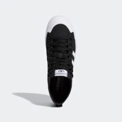 Adidas Originals Hoge Sneakers Sneakers Hoog NIZZA PLATFORM MID Dames Zwart -Damesschoenen Winkel 010119efc23922a8fc548cf6a86fda83