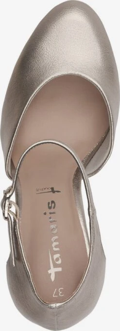 Tamaris Plateaupumps Slingpumps Dames Goud 10 Tamaris Plateaupumps Slingpumps Dames Goud -Damesschoenen Winkel 04323094964c09f238b5e4a1cd1295b6