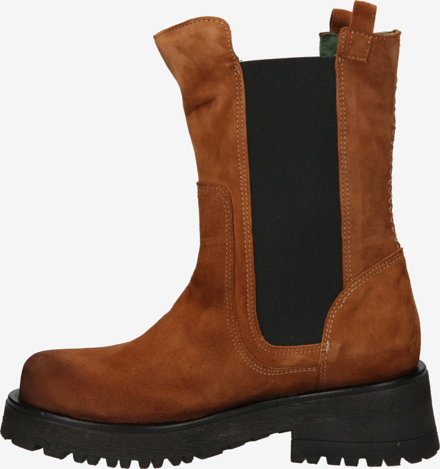 Felmini Enkellaarsjes Chelsea Boots Nadir Dames Oker / Zwart 4 Felmini Enkellaarsjes Chelsea Boots Nadir Dames Oker / Zwart - Afbeelding 2
