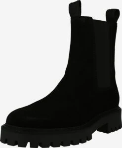 Enkellaarsjes Chelsea Boots Daze Suede Dames Zwart