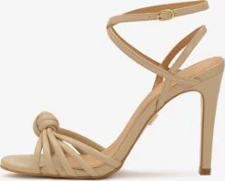 Kazar Sandalen Met Hak Sandalen Met Riem Dames Beige