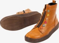 Enkellaarsjes Veterlaarsjes Talsi Dames Cognac -Damesschoenen Winkel 0bf87d0ec587fb0a894bebdd471e08d5