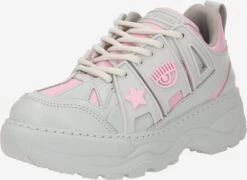 Chiara Ferragni Fashion Sneakers Sneakers Laag EYEFLY Dames Grijs