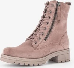 Gabor Enkellaarsjes Veterlaarsjes Dames Pink