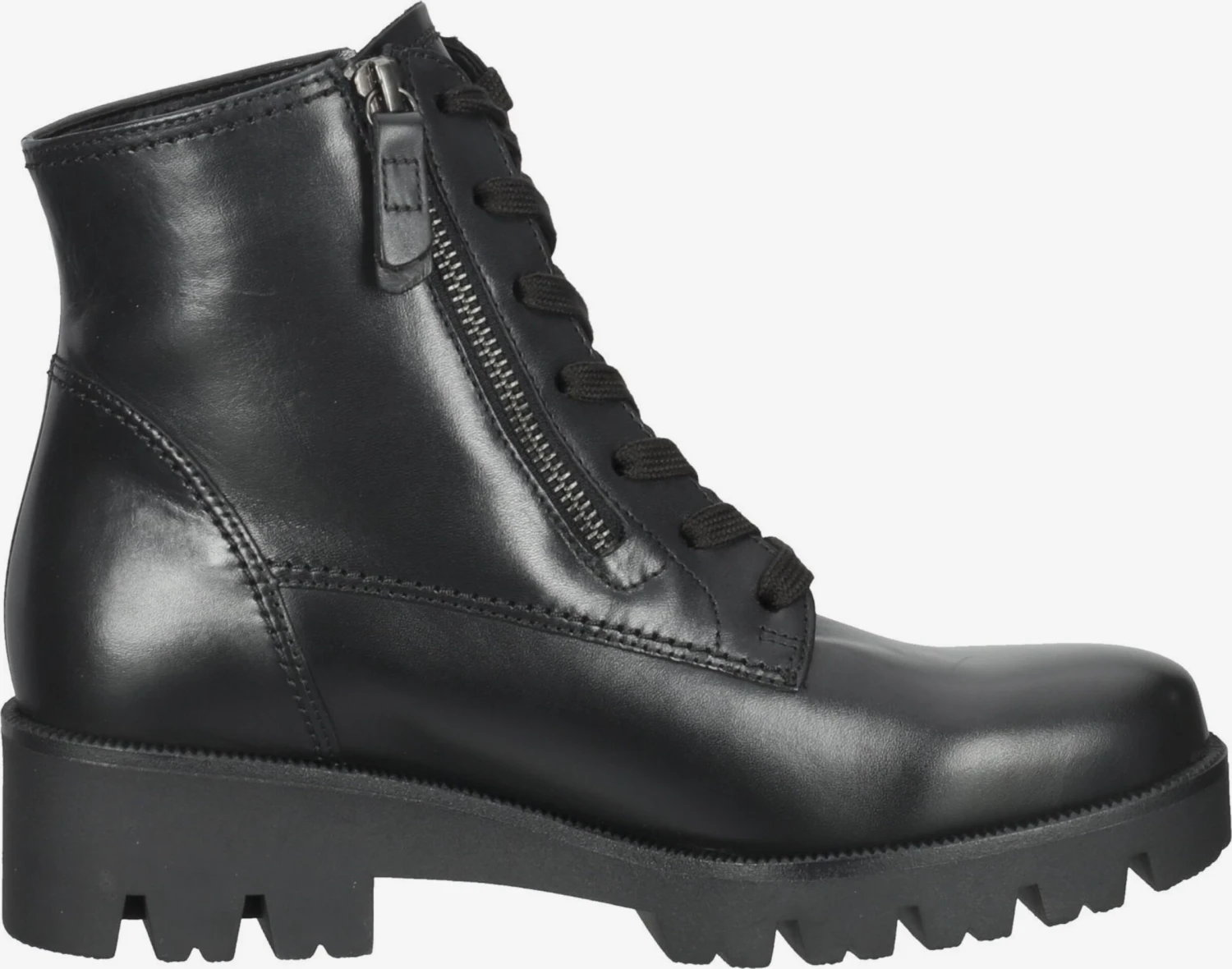 Gabor Enkellaarsjes Veterlaarsjes Dames Zwart 6 Gabor Enkellaarsjes Veterlaarsjes Dames Zwart - Afbeelding 4