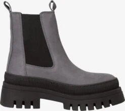 Tamaris Enkellaarsjes Chelsea Boots Dames Grijs -Damesschoenen Winkel 103b23a84ef7fcf6ab909fd23d6e5a07