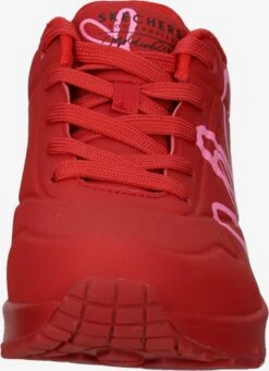 Skechers Running Sneakers Sneakers Laag Dames Rood -Damesschoenen Winkel 14d1a88d1318021320e7bb83fe7b76c5