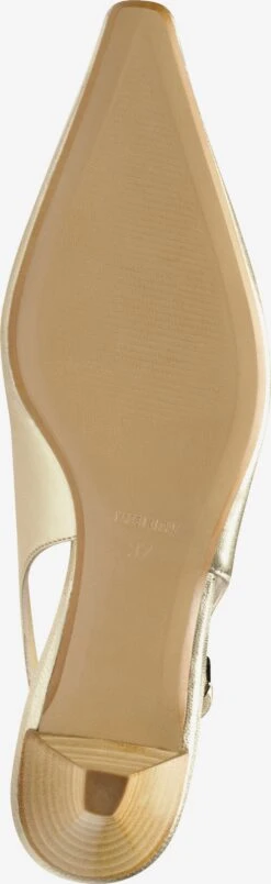 Pumps & Hakken Slingpumps Dames Goud -Damesschoenen Winkel 15242a8b4a56b60388d2904352fd9f05