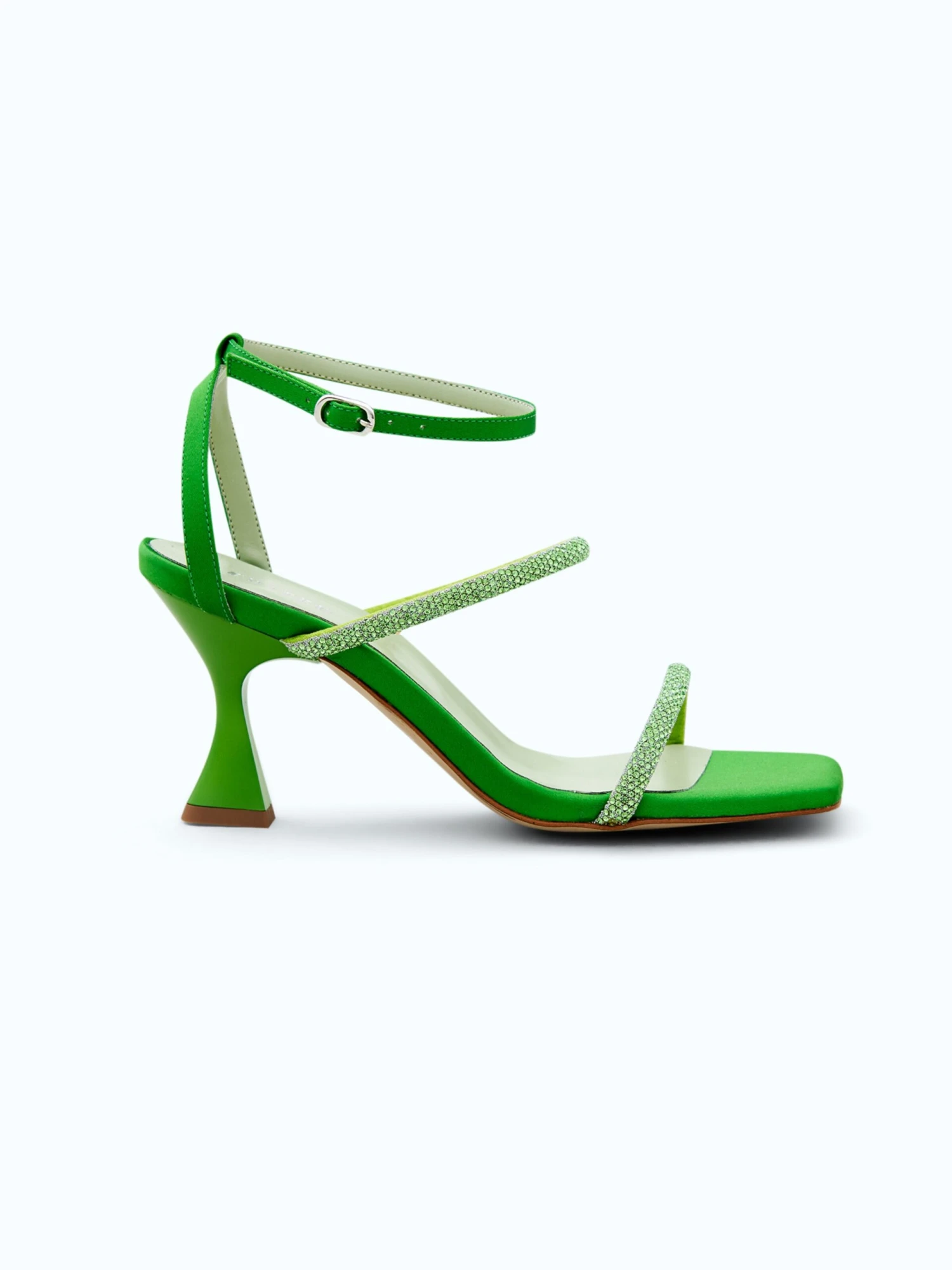 EDITED Sandalen Met Hak Sandaal Viktoria Dames Groen 4 EDITED Sandalen Met Hak Sandaal Viktoria Dames Groen - Afbeelding 2
