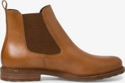 Tamaris Enkellaarsjes Chelsea Boots Dames Cognac -Damesschoenen Winkel 1ea63d67672378a92350aba6200e4db1
