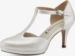 Tamaris Plateaupumps Slingpumps Dames Ecru