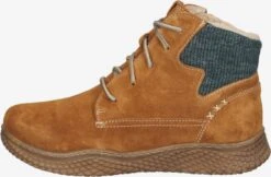 Josef Seibel Enkellaarsjes Veterlaarsjes Amelie Dames Cognac