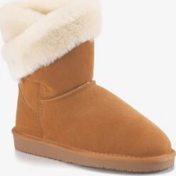 Laarzen Snowboots Beverly Dames Bruin -Damesschoenen Winkel 21193303a2efbd2afaff92aa6f0086a1