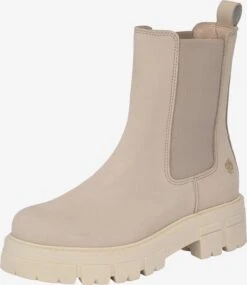 Apple Of Eden Enkellaarsjes Chelsea Boots CONNY Dames Lichtbeige