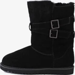 Laarzen Snowboots Dames Zwart