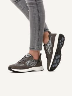 Caprice Fashion Sneakers Sneakers Laag Dames Donkergrijs -Damesschoenen Winkel 2e3912897cbec2be92368decd9f3afc0