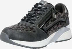 Mustang Fashion Sneakers Sneakers Laag Dames Grafiet