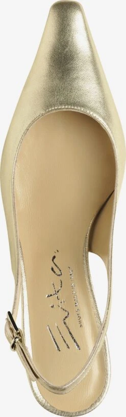 Pumps & Hakken Slingpumps Dames Goud -Damesschoenen Winkel 37d61c68a09ea3ab33e88925651c7f54