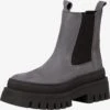 Tamaris Enkellaarsjes Chelsea Boots Dames Grijs 2 Tamaris Enkellaarsjes Chelsea Boots Dames Grijs -Damesschoenen Winkel 39a088383a629fcf1f421e5b581a2bf3