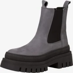 Tamaris Enkellaarsjes Chelsea Boots Dames Grijs