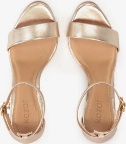 Kazar Sandalen Met Hak Sandalen Met Riem Dames Goud -Damesschoenen Winkel 3b367ff59dd3afe2ac00a0681d5dc914