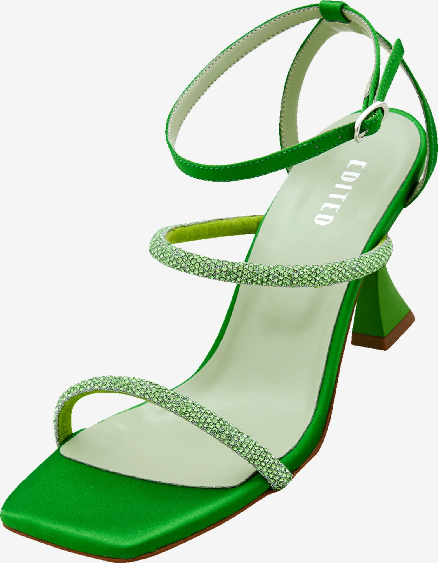 EDITED Sandalen Met Hak Sandaal Viktoria Dames Groen 3 EDITED Sandalen Met Hak Sandaal Viktoria Dames Groen