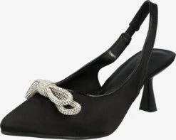 Bianco Pumps & Hakken Slingpumps PRETTY Dames Zwart