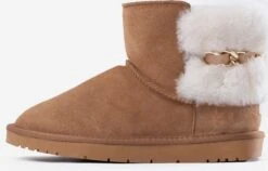 Laarzen Snowboots Caren Dames Kastanjebruin
