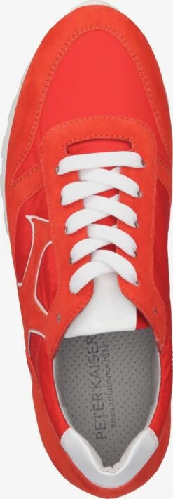 PETER KAISER Casual Sneakers Sneakers Laag Dames Rood -Damesschoenen Winkel 4fda92fc5883133eee76aa598150d248