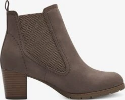 Marco Tozzi Enkellaarsjes Chelsea Boots Dames Bruin -Damesschoenen Winkel 52f1a709bf0022658dbd5cc790048d9b