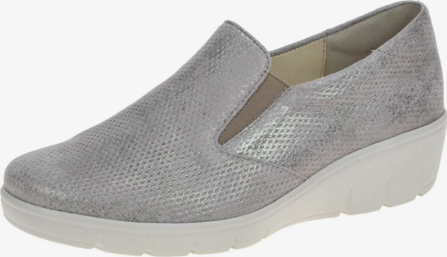 Slip-on Sneakers Slip-on Dames Grijs 3 Slip-on Sneakers Slip-on Dames Grijs