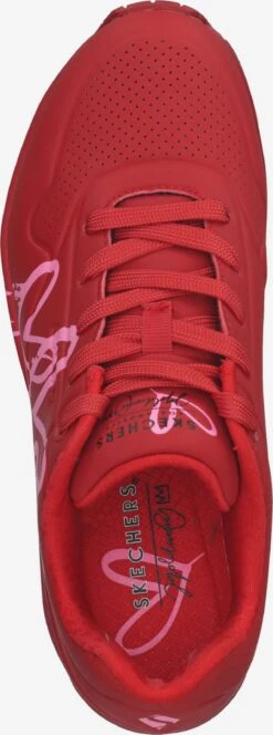 Skechers Running Sneakers Sneakers Laag Dames Rood -Damesschoenen Winkel 5645d04baecb0e8edabe22e85eb9db9c