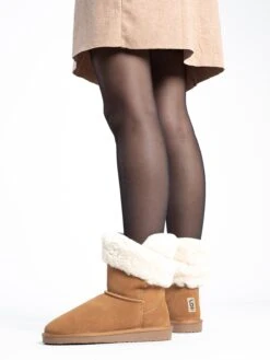 Laarzen Snowboots Beverly Dames Bruin -Damesschoenen Winkel 564669c6ea4009a668e9eaf54a4ab84f