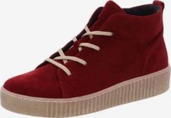 Gabor Hoge Sneakers Sneakers Hoog Dames Bourgogne