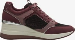 Tamaris Fashion Sneakers Sneakers Laag Dames Bourgogne -Damesschoenen Winkel 5ad628825cd127ef607ce9b2169a0d36
