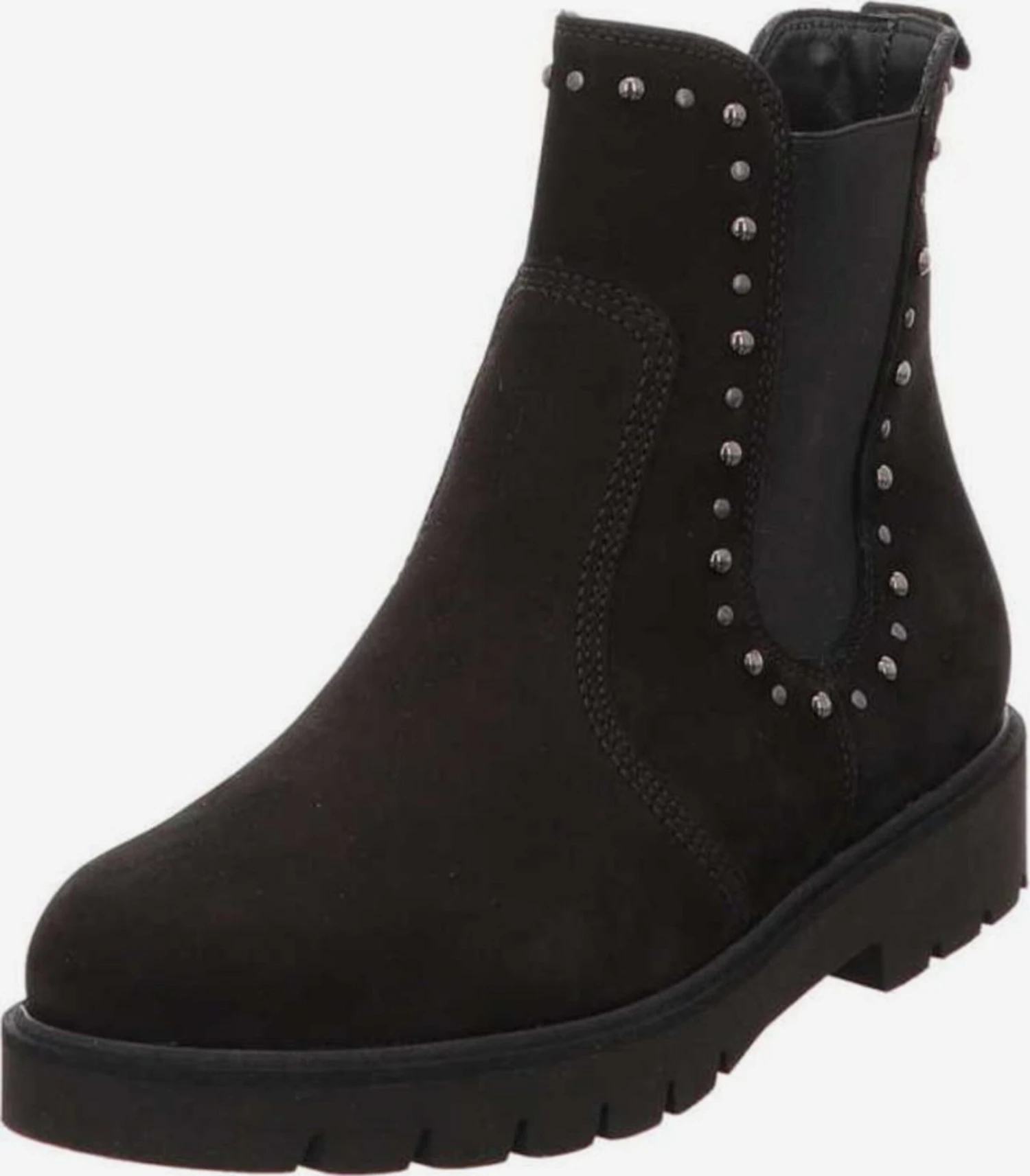 Paul Green Enkellaarsjes Chelsea Boots Dames Zwart 3 Paul Green Enkellaarsjes Chelsea Boots Dames Zwart