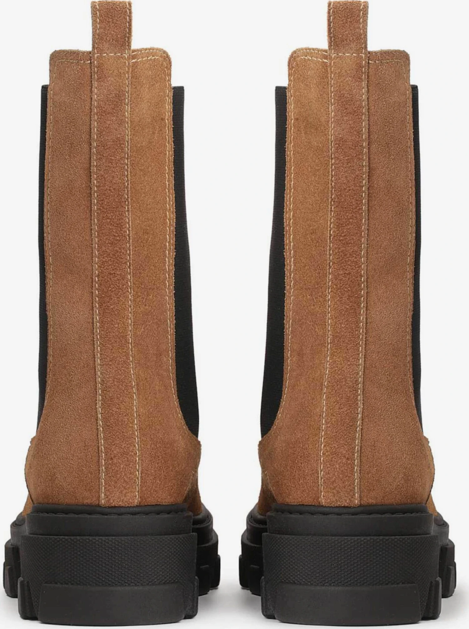 Kazar Enkellaarsjes Chelsea Boots Dames Lichtbruin 5 Kazar Enkellaarsjes Chelsea Boots Dames Lichtbruin - Afbeelding 3