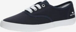 Tom Tailor Skate Sneakers Sneakers Laag Dames Donkerblauw