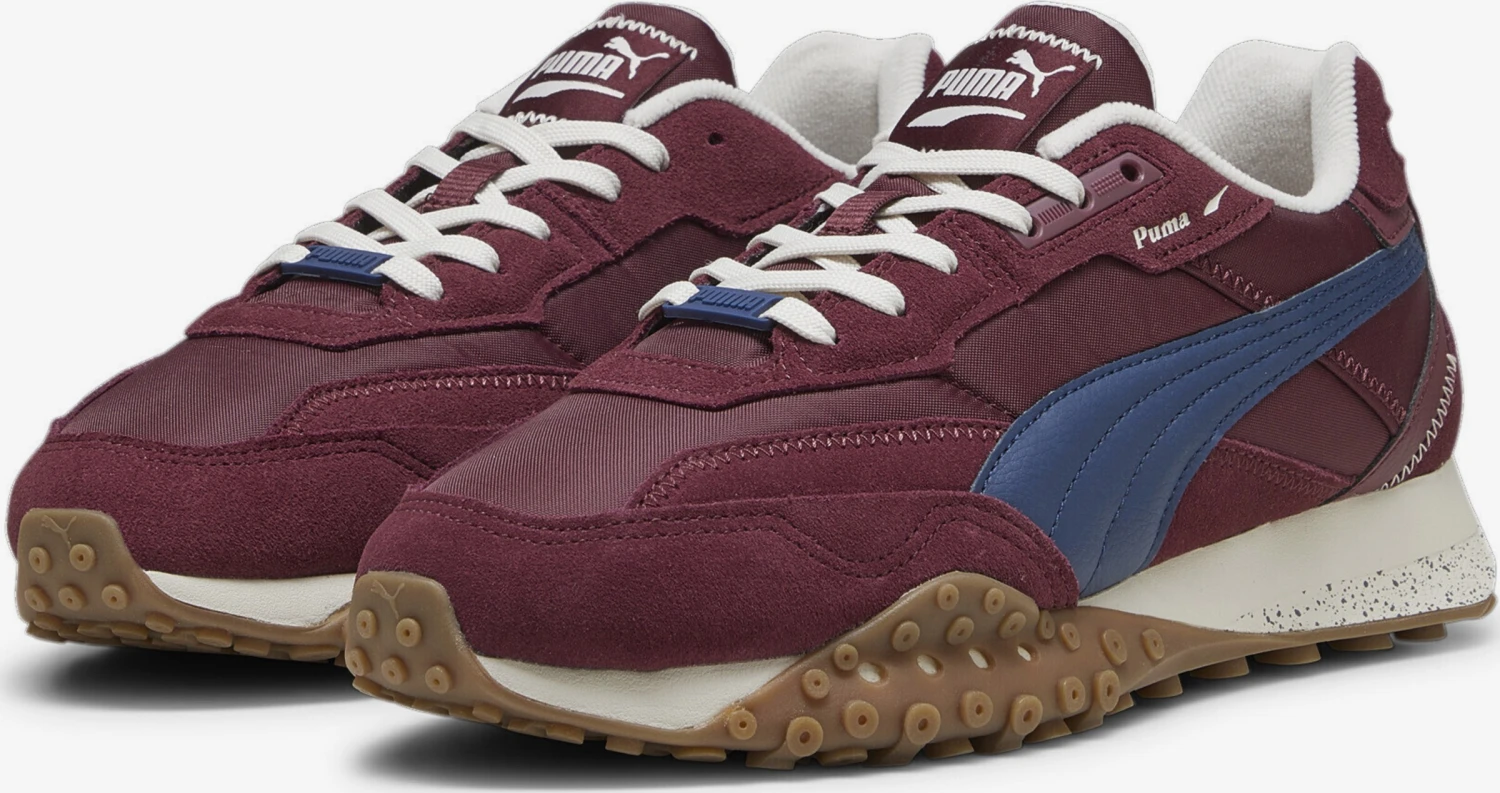 Puma Running Sneakers Sneakers Laag Blacktop Rider Dames Wijnrood 4 Puma Running Sneakers Sneakers Laag Blacktop Rider Dames Wijnrood - Afbeelding 2