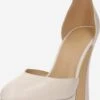 MICHAEL Michael Kors Plateaupumps Pumps Met Hoge Voorkant MARTINA Dames Crème -Damesschoenen Winkel 812091662f128fcd8fdf4f28b70f29ed