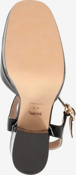 Coach Plateaupumps Slingpumps Isabella Dames Zwart -Damesschoenen Winkel 81f833e5c64305ec7898cc57be9dcf94