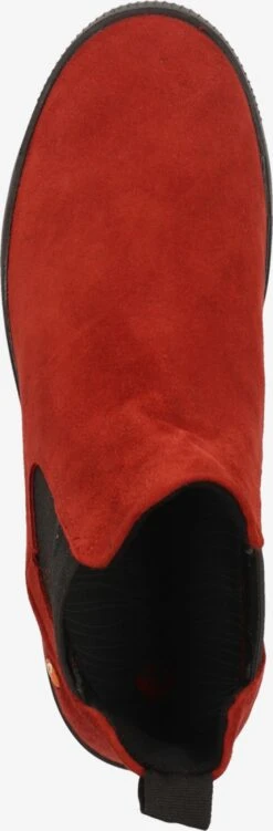 Enkellaarsjes Chelsea Boots Dames Rood -Damesschoenen Winkel 8529edc9032cdad004992f9a0b8cff80