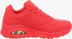 Skechers Running Sneakers Sneakers Laag Uno Stand On Air Dames Lichtrood -Damesschoenen Winkel 85cb0be97d33069634a60573c7f99c79