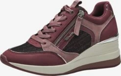 Tamaris Fashion Sneakers Sneakers Laag Dames Bourgogne