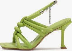 Kazar Studio Sandalen Met Hak Sandaal Dames Lichtgroen