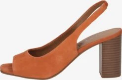 Caprice Klassieke Pumps Pumps Dames Oranje -Damesschoenen Winkel 8fe834baaea6919307d7fa636715e347