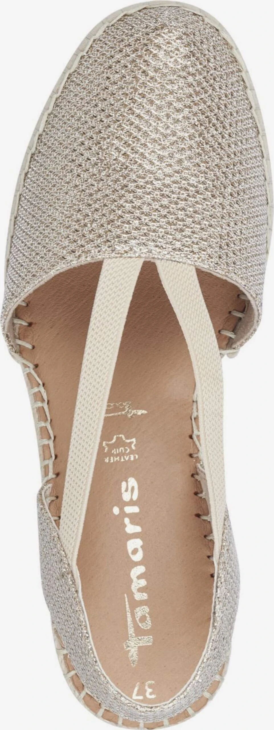 Tamaris Plateaupumps Slingpumps Dames Zilver 4 Tamaris Plateaupumps Slingpumps Dames Zilver - Afbeelding 2