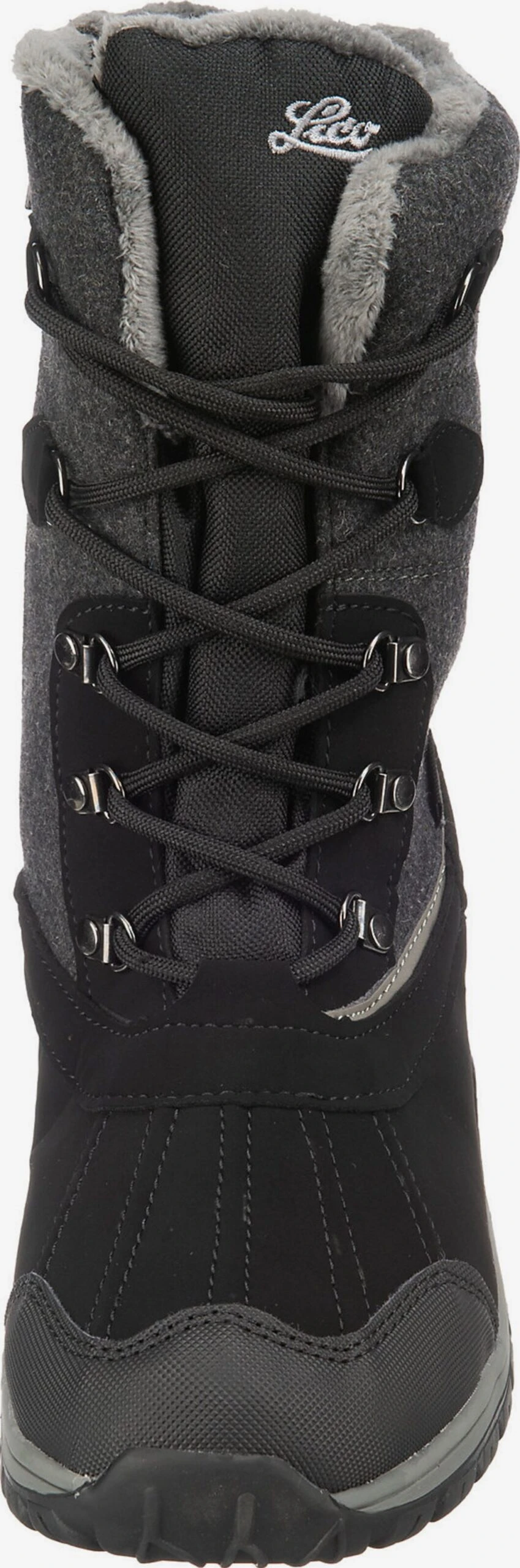 LICO Laarzen Snowboots Serena Dames Grijs / Zwart 5 LICO Laarzen Snowboots Serena Dames Grijs / Zwart - Afbeelding 3