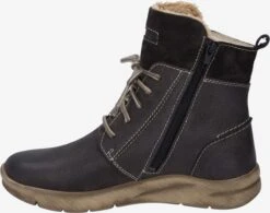 Josef Seibel Enkellaarsjes Veterlaarsjes Dames Zwart -Damesschoenen Winkel 953b63a1c223c8d34be5d8bc3df70bec